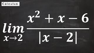 Limit of Absolute Value Function