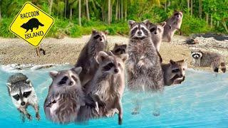 THIS ISLAND IS OWNED BY RACCOONS ! RACCOON ISLAND !!