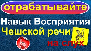 Отрабатывайте Навык Восприятия Чешской речи на слух