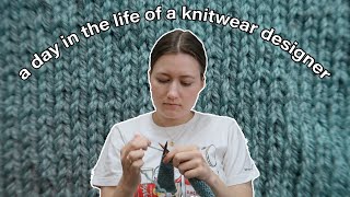 a day in the life of a knitwear designer