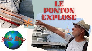 Le ponton se brise à Madère. Vlog 82 . SV Storia Storia