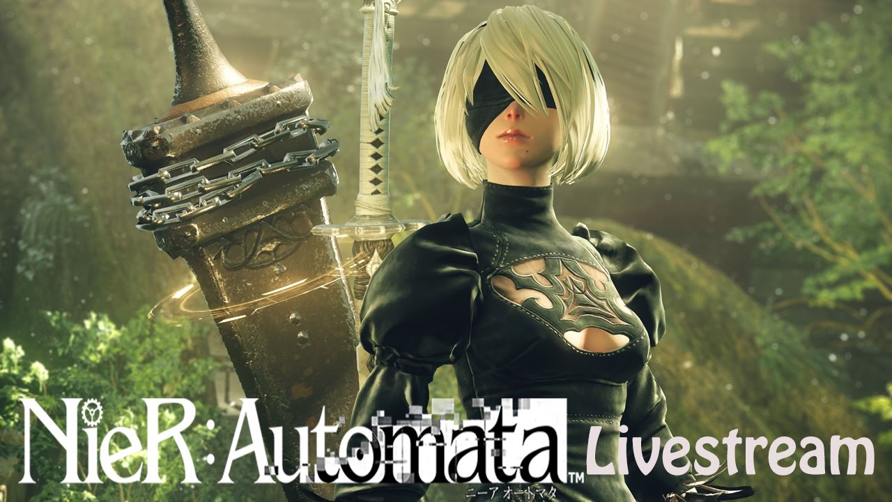 NieR: Automata - Route B Full Walkthrough Part 1 - YouTube