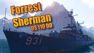 Premium Tier 10 US DD Forrest Sherman | Highly Recommended