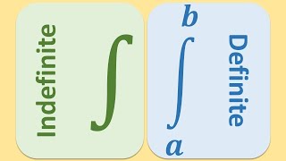 What is the difference between definite and indefinite integrals?