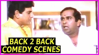 Brahmanandam And Avs Comedy Scenes In Aayanaki iddaru Telugu Movie