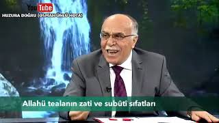 Allahü tealanın zati ve subûtî sıfatları( OSMAN ÜNLÜ HOCA )