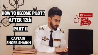 How to become pilot after 12th in India /part ✌️/Flying and Airforce/2020