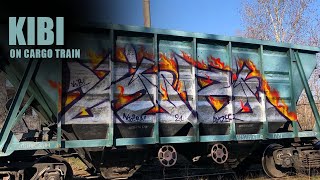 KIBI AMZER on a CARGO TRAIN with KOBRA METAL HP