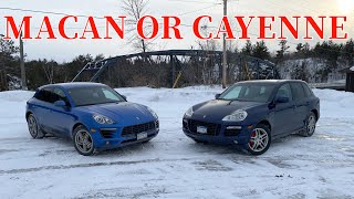 Porsche Cayenne GTS vs Porsche Macan S