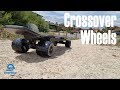 Raptor 2 Electric Skateboard | Crossover wheels - Installation & Off Road Test