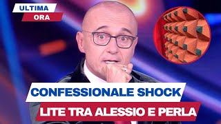 GRANDE FRATELLO: Urla e Lite tra Alessio e Perla in Confessionale Signorini e Fan Scioccati!!