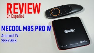 Mecool M8S Pro W Review, TV Box China con Android TV