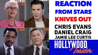 Reaction From Stars - KNIVES OUT | Chris Evans, Daniel Craig, Christopher Plummer, Toni Colette