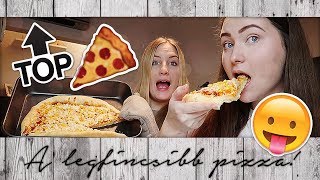 A VILÁG LEGJOBB PIZZÁJA! - MI LESZ A VACSI? #1 // KLAUDIA