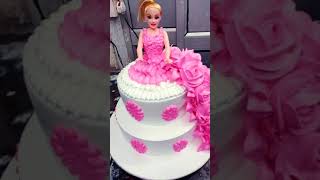 vanilla doll cake special design// Sushil cake master...