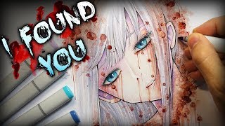 "I Found You" Horror Story - Creepypasta + Anime Drawing