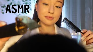 ASMR FRANCAIS - [Roleplay barbier] BARBER SHOP💈(Ciseau, tondeuse, soin...)