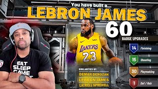 LeBron James Build on NBA 2K20 is a DEMIGOD! Best Build NBA 2K20! BEST SF BUILD!