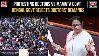 Kolkata Horror: Doctors Issue Demands To Bengal Govt For Meeting, 5 Major Asks For Dialogue | ET Now