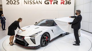 「2025年新型日産GT-R R36登場！驚異の650馬力＆最速パフォーマンスを徹底解説！」