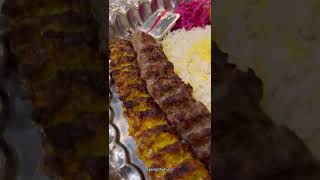 Best Iranian Kebab Dubai | UAE Food | Seekh Kabab Koobideh | Iran Rice Tomato Berry #dubaifood