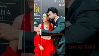 Vicky & Sara onscreen couple at iifa awards 💕❤️ #shorts #saraalikhan #vickykaushal #iifa2023