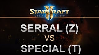 StarCraft 2 - Legacy of the Void 2017 - Serral (Z) v SpeCial (T) Best of 5!