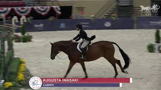 WCHR Junior Hunter 3'6 Challenge Winning Round - Augusta Iwasaki