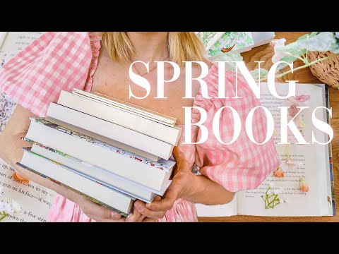 cottagecore, romance & cozy fantasy spring book recommendations