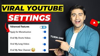 5+ VIRAL YouTube SETTINGS that you MUST Know 😱🔥| Grow YouTube Channel Fast without using Google Ads📈