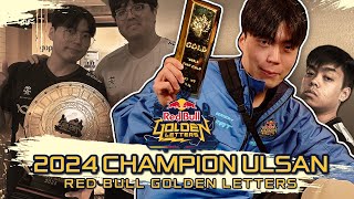 UK Redbull Golden Letters Chmapion ULSAN