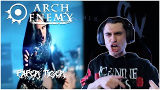 METALCORE MUSICIAN REACTS: Arch Enemy - Paper Tiger (REACTION)