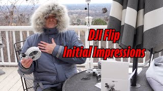 DJI Flip Initial Impressions