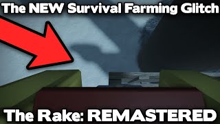 The NEW Rake Remastered Survival Farming Glitch - The Rake: REMASTERED (Roblox)