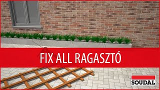 Erős Ragasztó💪 Hogyan használjuk a Fix ALL High tack ragasztót?