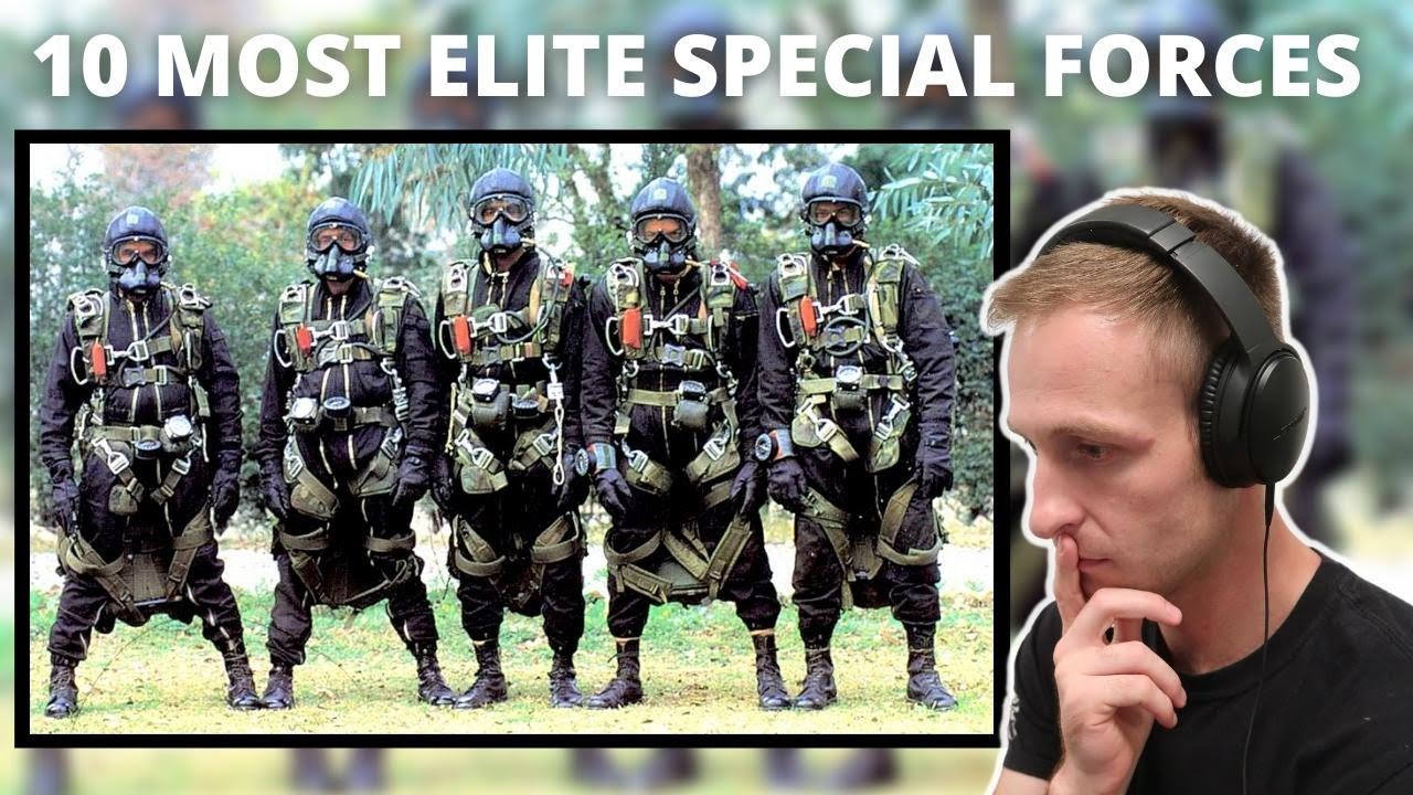 10 Most Elite Special Forces In The World Soldier Reacts Youtube
