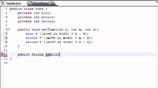 Java Programming Tutorial 36 Time Class YouTube