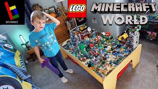 LEGO Minecraft World is DESTROYED...Let's Fix It and Add New Sets