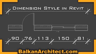 Dimension Style in Revit - Beginner Tutorial