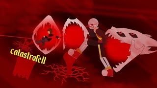 catastrofell sans phase 2 fight(stick nodes animation collab)