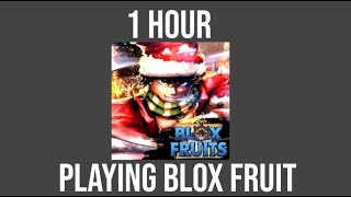 One Hour Grinding In Blox Fruit