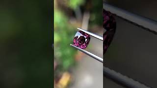 1.78กะรัต พลอยเพอเพิลสปิเนล พม่า ดิบ เกรด A (Purple Spinel) ไม่อบไม่เผา สีม่วง พลอยสะอาด ประเทศพม่า