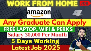 Amazon Work From Home  | Online job | No Interview | Any Graduate