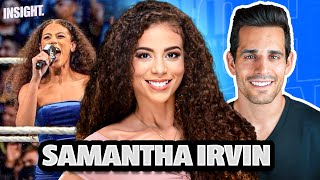 Samantha Irvin Is Living Her Dream As A WWE Ring Announcer!