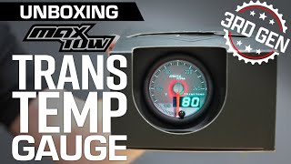 Unboxing | MaxTow Match 3rd Gen Cummins Transmission Temperature Gauge