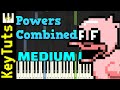 Powers Combined [Deltarune: Chapter 2] by Toby Fox - Medium Mode [Piano Tutorial] (Synthesia)