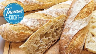 How to make french Baguettes at home [ENG. Subtitles]