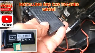 GPS CAR TRACKER safe installation tutorial