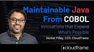 Maintainable Java From COBOL: Innovations that Expand What's Possible