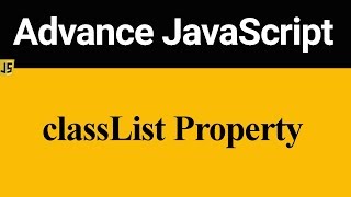 classList Property in JavaScript (Hindi)